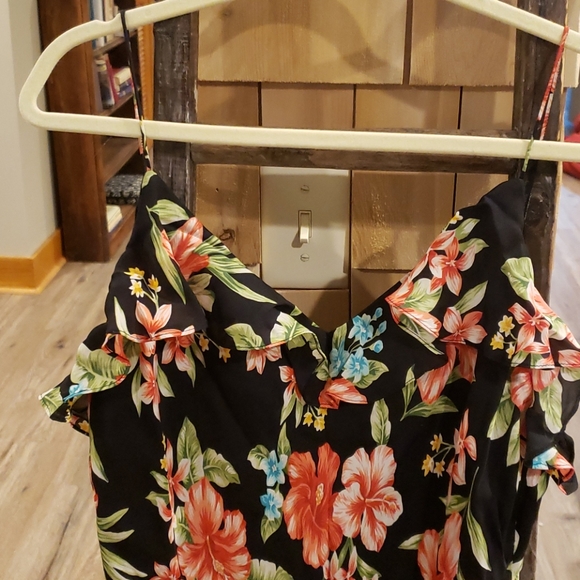 Jones of New York Floral Silk Sheath Dress - Picture 2 of 4